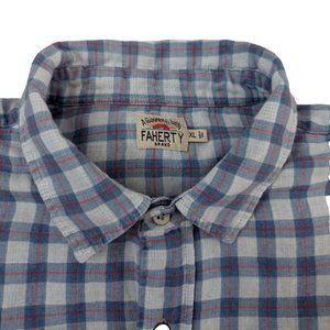 Faherty Casual Button Down Cotton plaid shirt